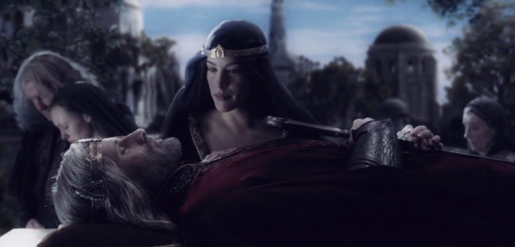 ¿Qué fue de Aragorn y Arwen?