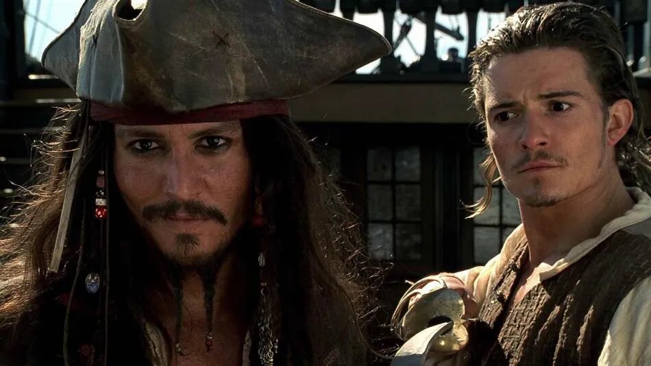 La relación entre Will Turner y Jack Sparrow una amistad de amor odio