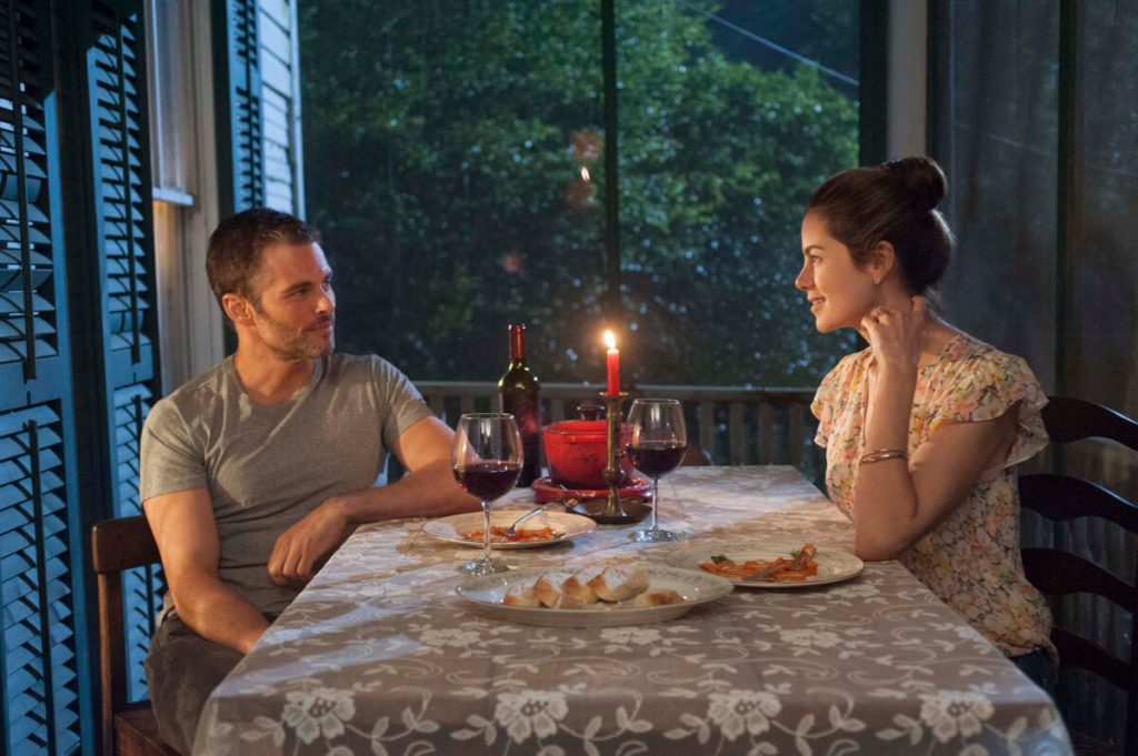 ames Marsden y Michelle Monaghan actores the best of me (2014)
